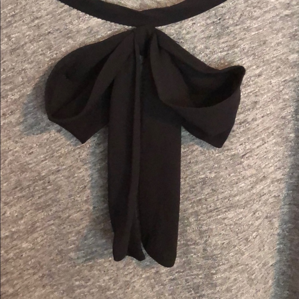 J. Crew Shirt With Black Bow XS - Picture 4 of 5